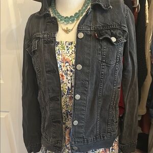 Levi's Charcoal Jean Jacket size small